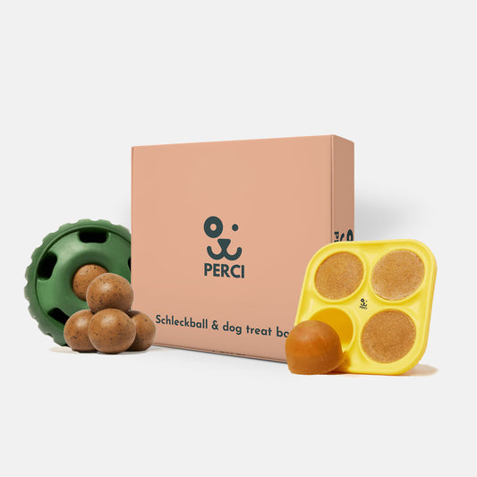 Schleckball & Hunde-Leckerli-Schale